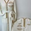Caftan - Blanc et Dorée