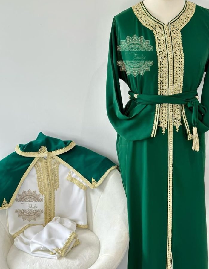 Caftan Vert Emeraude